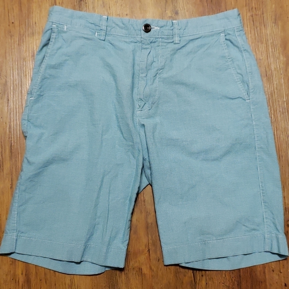 J crew club green gingham cotton shorts 😍
